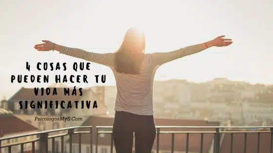 sentido a la vida