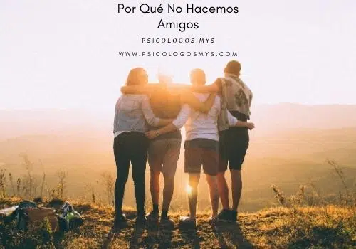 Por Qué No Hacemos Amigos Razones por las que no hacemos amigos