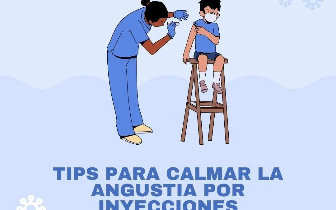 Cómo calmar a un niño durante una inyección