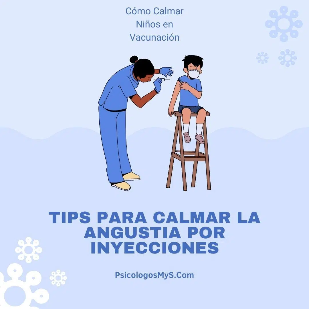 Cómo calmar a un niño durante una inyección Vacunación en Niños