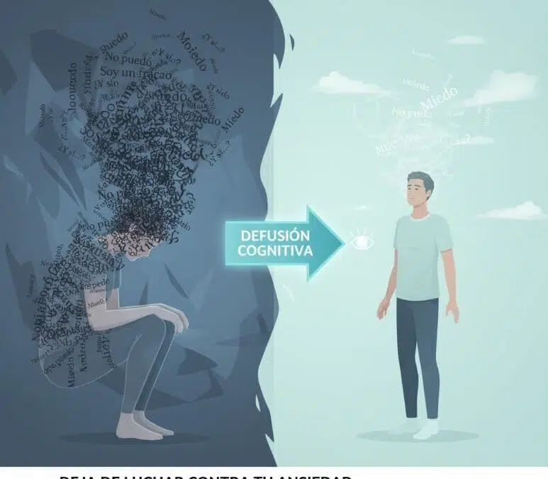 Deja de Luchar Contra tu Ansiedad: La Guía de un Psicólogo sobre la ‘Defusión Cognitiva’