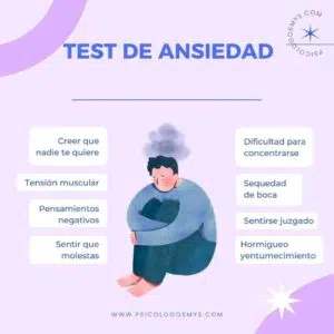 Test de ansiedad diagnóstico