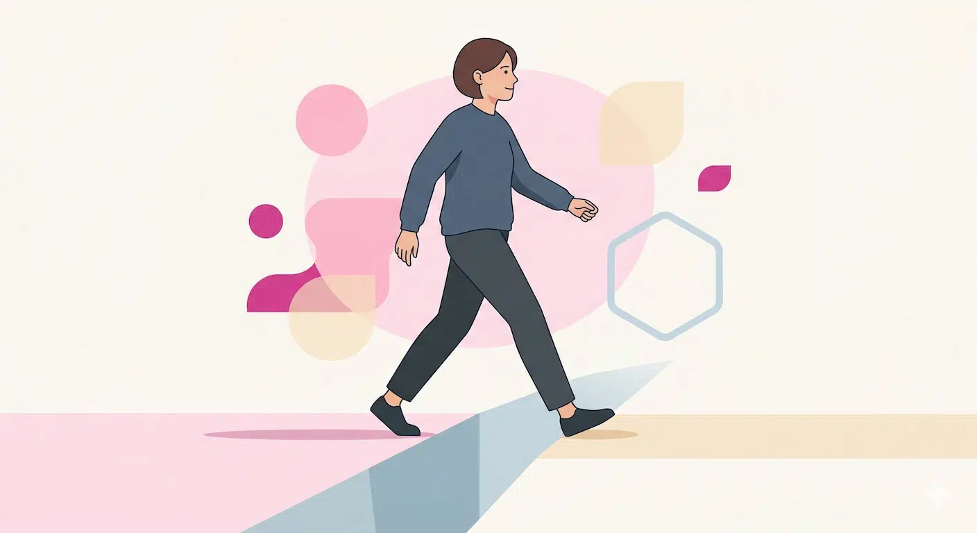 ejercicio de terapia de aceptacion y compromiso. imagen de persona utilizando en ejercicio los conceptos de la flexibilidad psicologica de la ACT