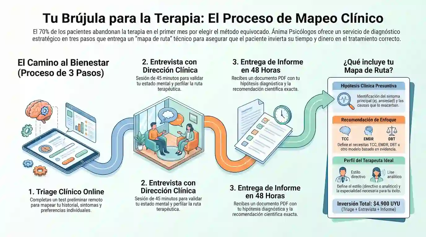 El Fin de la Ruleta Rusa Terapéutica al Buscar Profesional 1 inforgrafia sobre como elegir psicologo